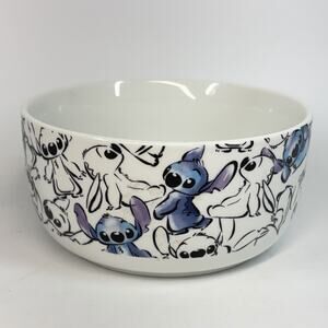 Disney Lilo Stitch Ceramic Soup Cereal Dessert Pet Bowl Storage 6.75x3.25”